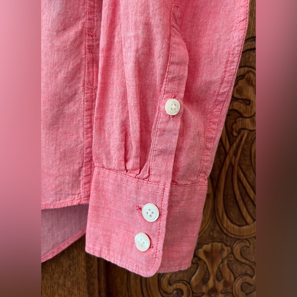 J. Crew ‘Perfect Shirt’ button-down long sleeved collared shirt - Picture 4 of 5